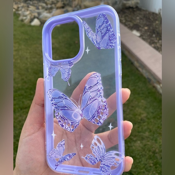 Butterfly printed iphone 14 pro Max case - Picture 10 of 10